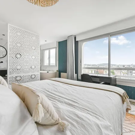 Le Spot - Paris & Parc Des Princes - Terrasse Appartement